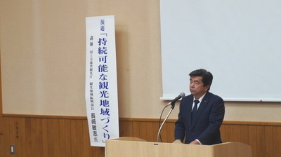 中田副議長（副会長）あいさつの様子