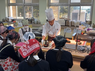 優秀技能者出前講座(浜松湖東高校) 風景2