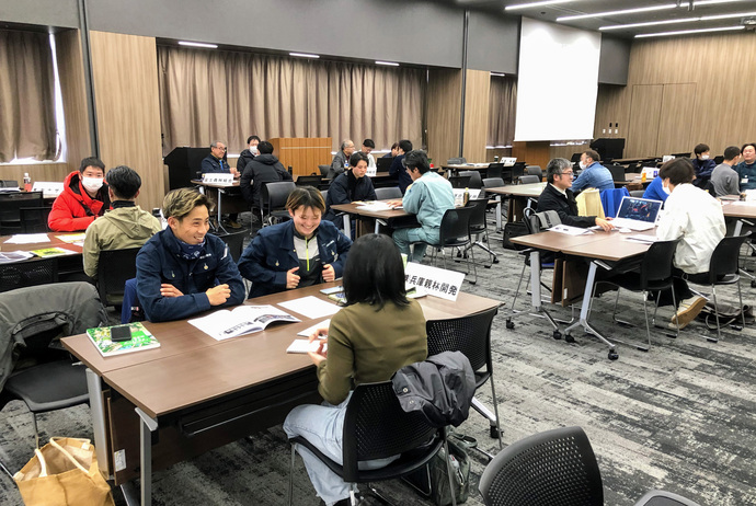 しずおか森林の仕事ガイダンス静岡会場の写真