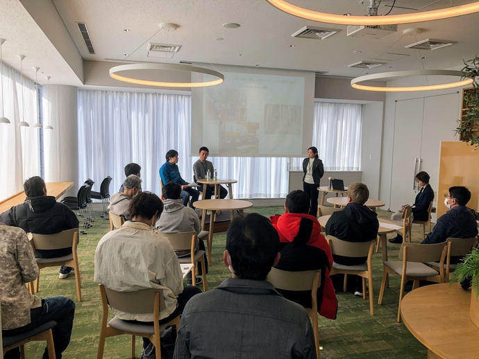 森林で働く若手のライブトーク静岡会場の写真1