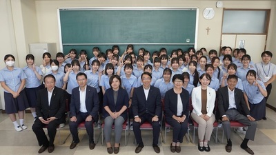 静岡雙葉高校2回目の集合写真