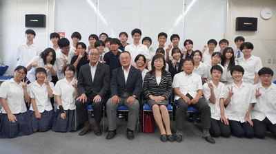 静岡北高校　集合写真