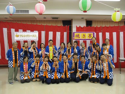 施設のイベント「あさはたえん祭り」の様子