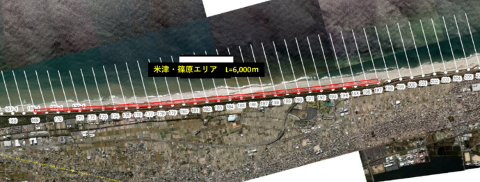 浜松篠原海岸（米津・篠原エリア）砂浜指定