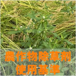 農作物除草剤使用基準