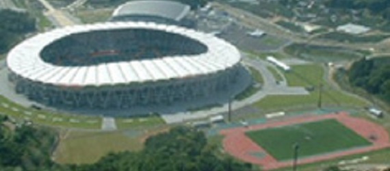 小笠山総合運動公園全景