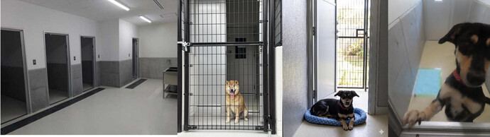 犬飼育室