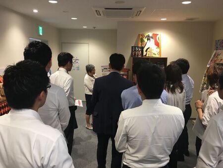 写真:働き方改革の先進企業視察3の様子