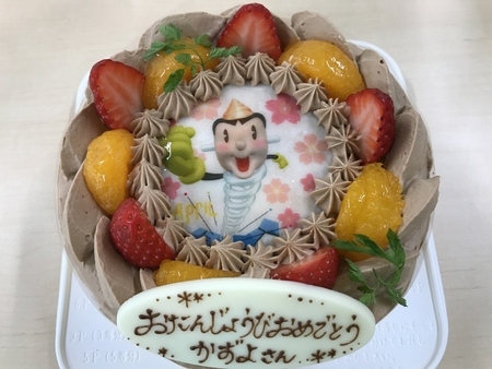 写真:バースデーケーキ