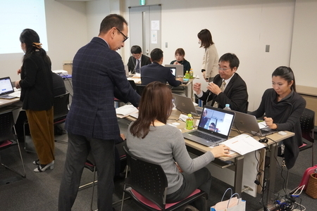 写真:テレワーク体験会&相談会の様子1