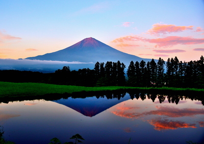 画像：夏の夕暮れ