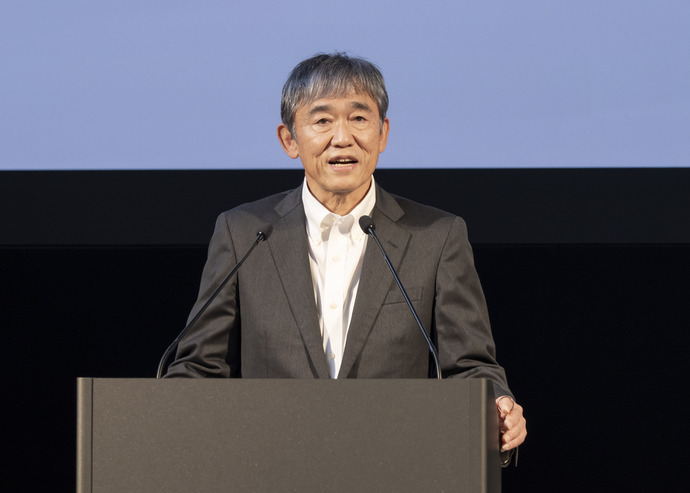 連携協定の所感を述べる隈部氏の写真