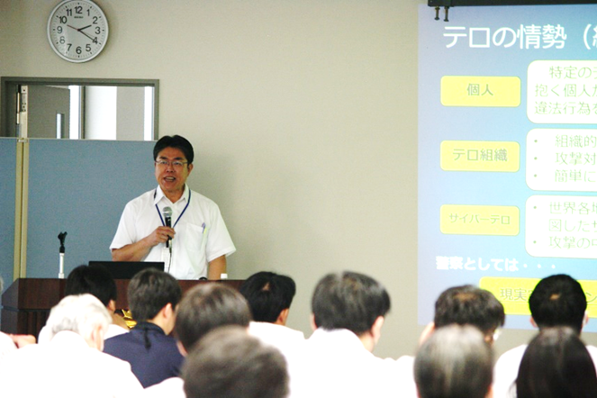 写真:テロ対策ネットワーク静岡総会(令和6年9月)