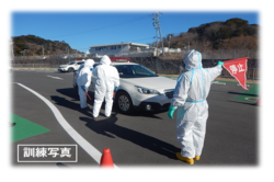 写真：訓練