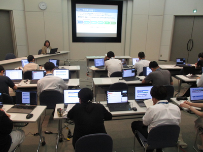 画像：体験の状況