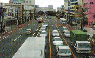 写真：浜松市内道路