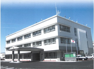 写真：掛川警察署の外観