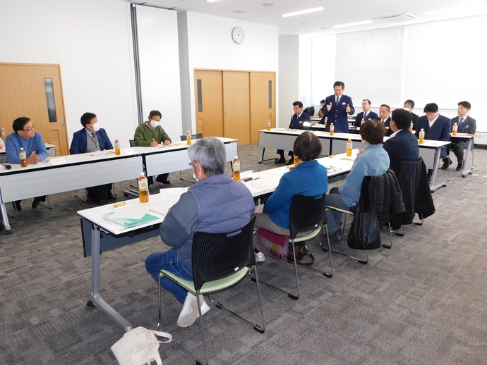 写真：湖西警察署協議会の様子