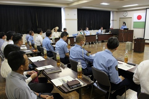 写真：浜松中央警察署協議会開催時の様子