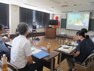 写真：細江警察署警察署協議会の様子