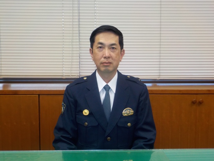 写真：署長挨拶