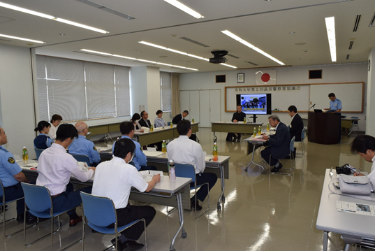 写真：島田警察署協議会開催時の様子
