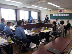 写真：御殿場警察署協議会の様子