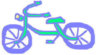 イラスト：自転車