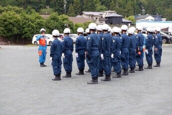 写真：災害に備えて