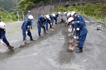 写真：災害に備えて