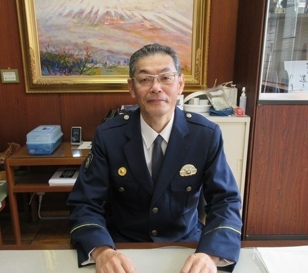 写真：署長
