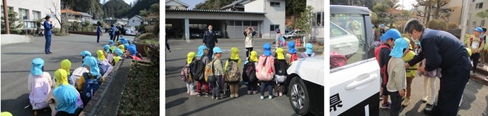 写真：天竜署庁舎見学の実施