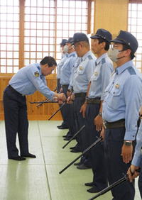 令和7年6月4日　署長による通常点検指導