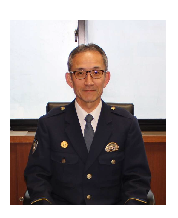写真：細江警察署長
