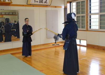写真：柔道・剣道夏季特別訓練