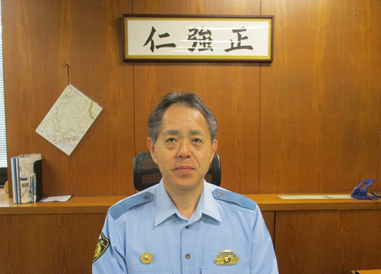 画像：署長挨拶