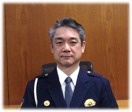 画像：署長挨拶