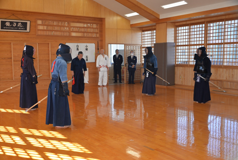 写真：R7.2.5術科訓練納会を開催