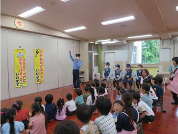 写真:令和7年6月3日ちびっこおまわりさん任命式