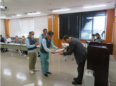 写真：R7.5.23　令和7年度防犯協会総会