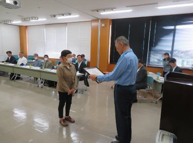 写真：R7.5.23　令和7年度防犯協会総会