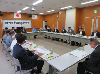 写真：R7.5.23　令和7年度防犯協会総会