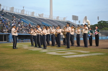 写真：音楽隊による演奏