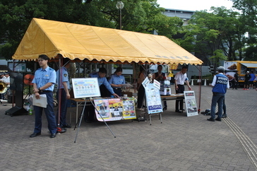 写真：警察広報活動