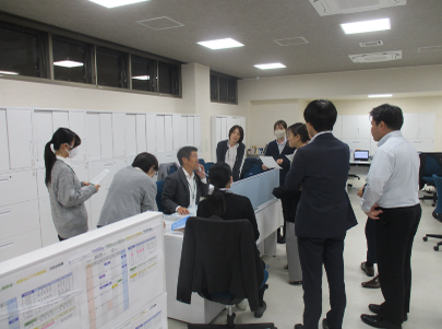 写真：訓練の様子