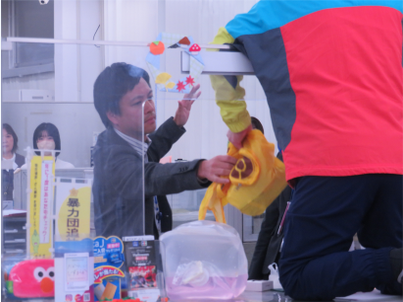 写真：訓練の様子