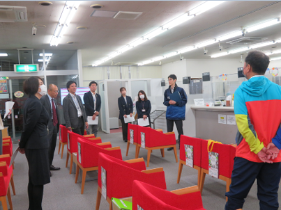 写真：訓練の様子