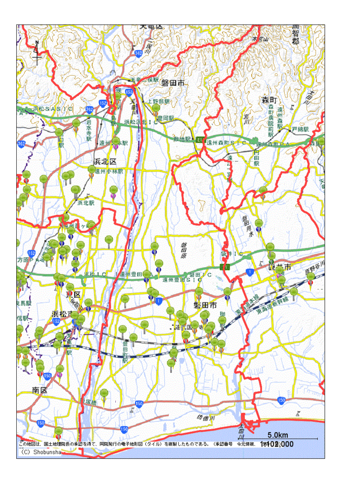 磐田市地図