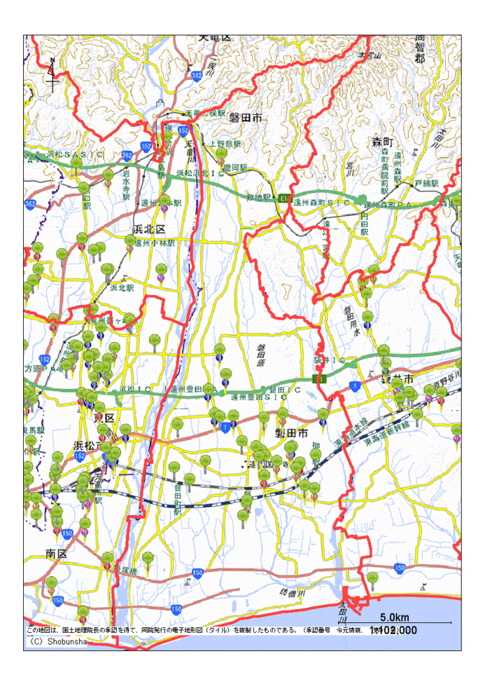 磐田市地図