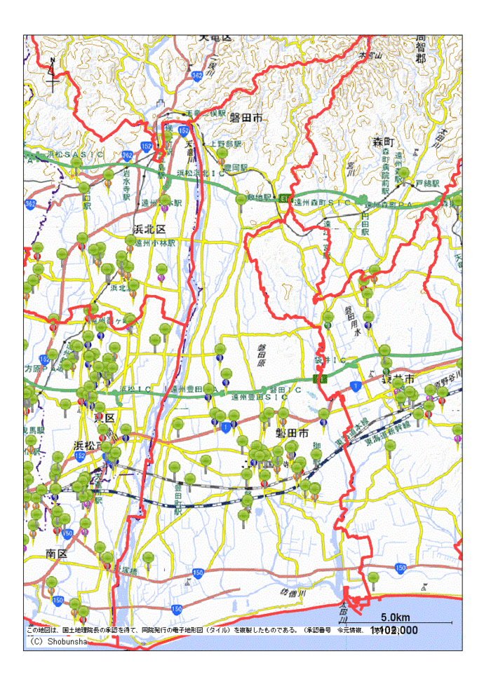 磐田市地図
